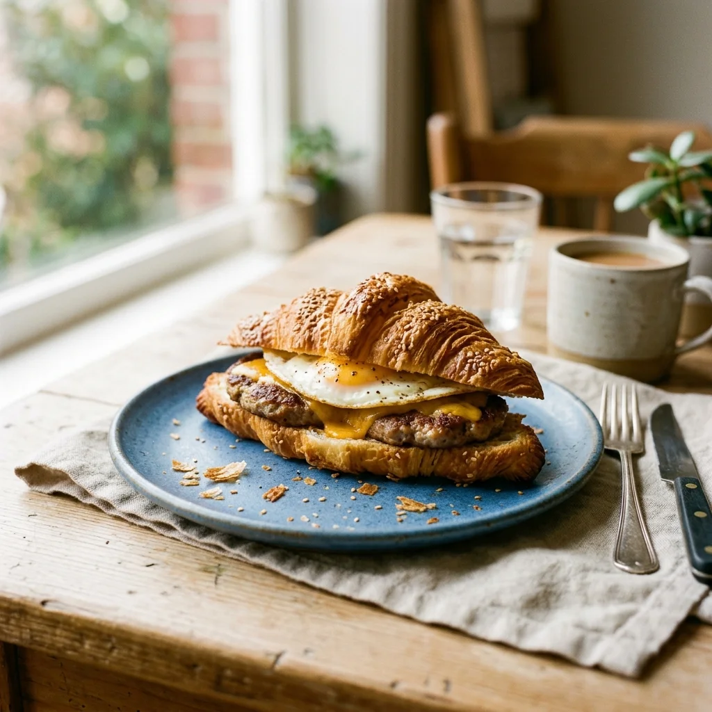 Sausage Croissant - nutrition facts and calorie information