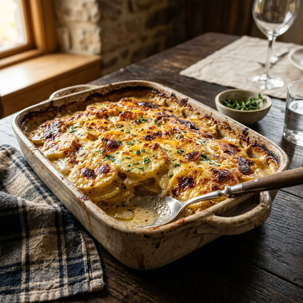 Scalloped Potatoes - nutrition facts and calorie information