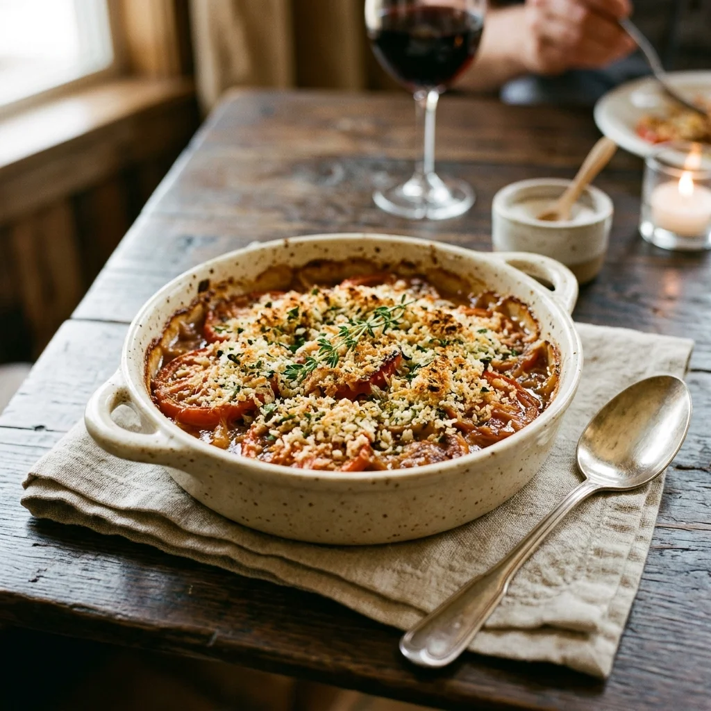 Scalloped Tomatoes - nutrition facts and calorie information