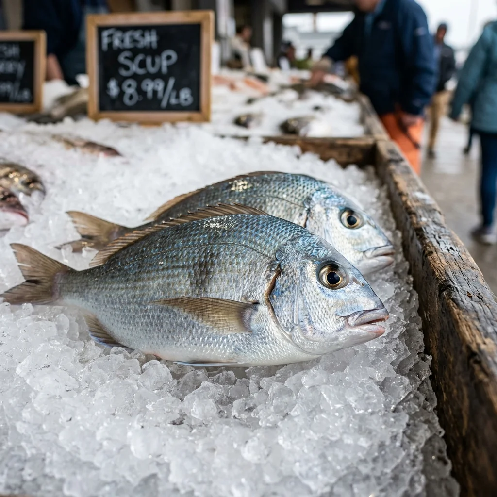 Scup - nutrition facts and calorie information