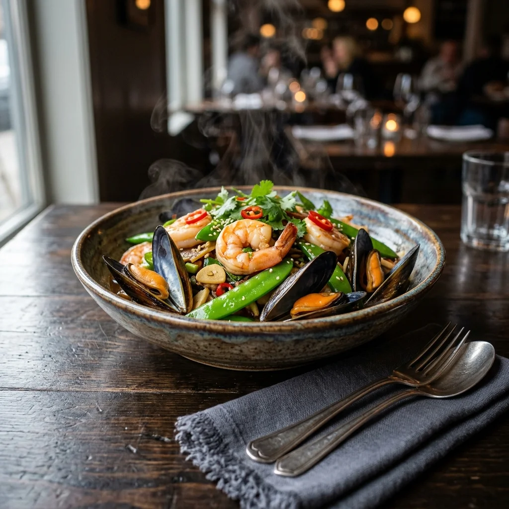 Shellfish Stir Fry - nutrition facts and calorie information