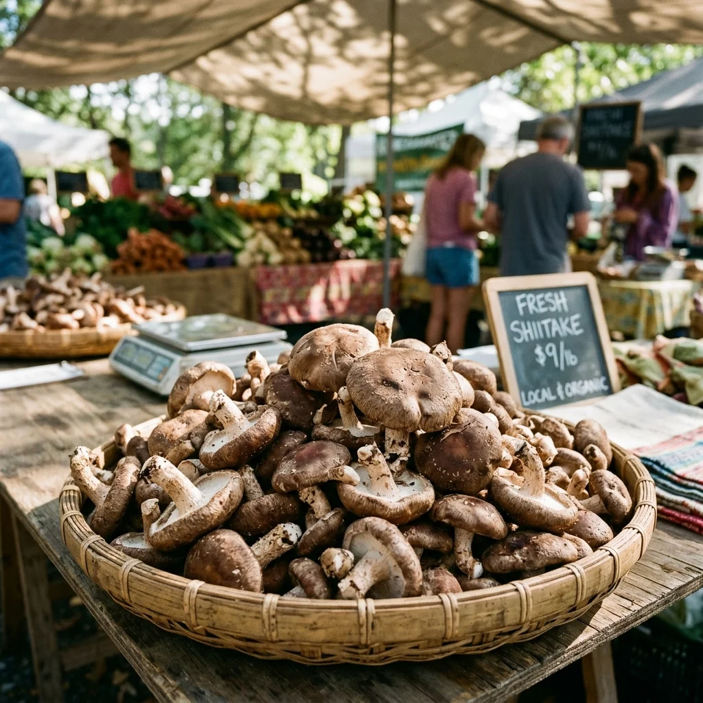 Shiitake Mushrooms - nutrition facts and calorie information