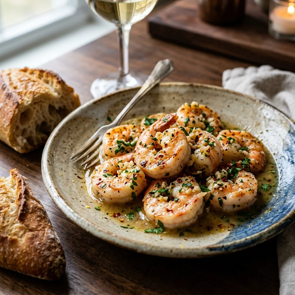 Shrimp Scampi - nutrition facts and calorie information