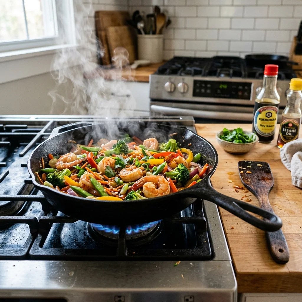 Shrimp Stir Fry - nutrition facts and calorie information