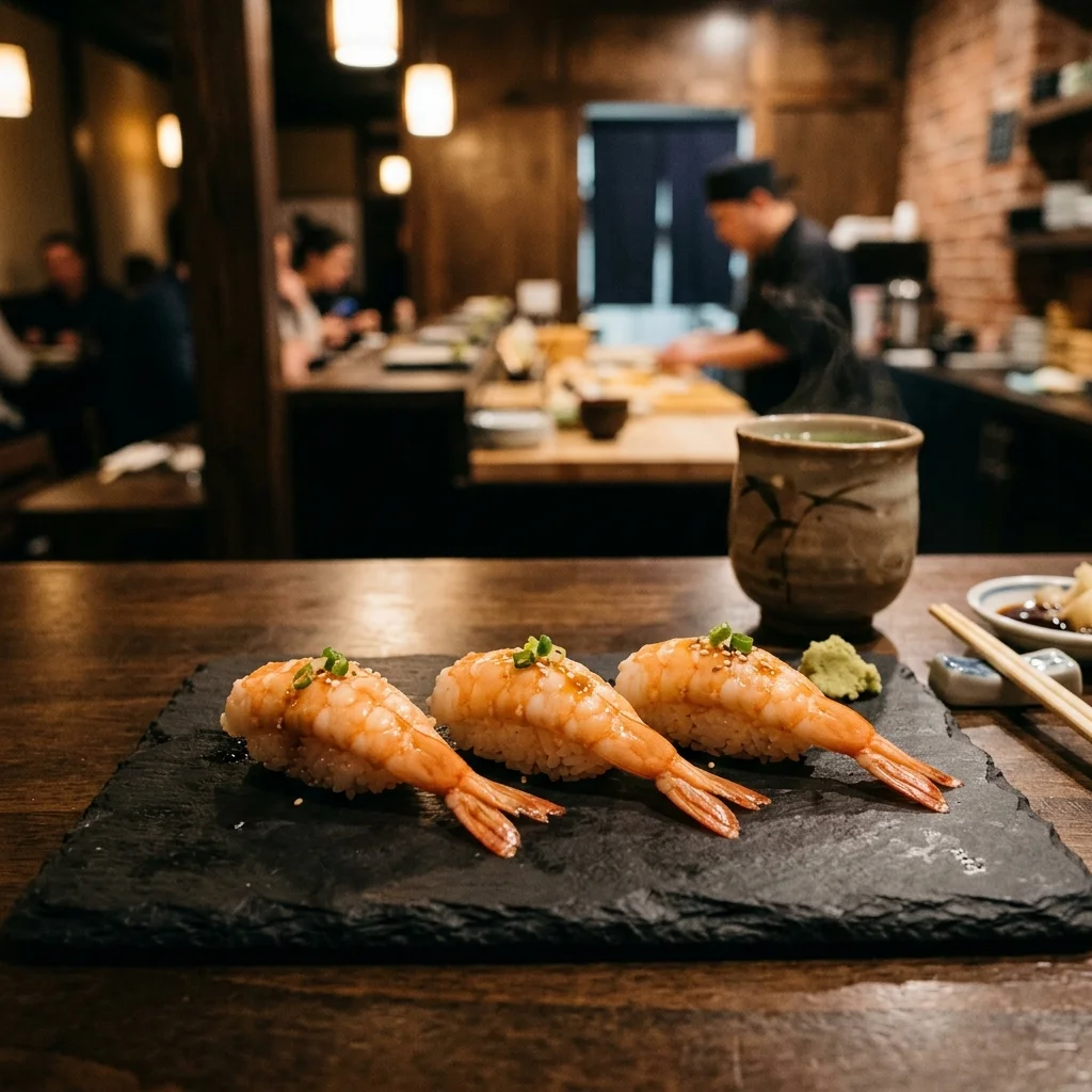 Shrimp Sushi - nutrition facts and calorie information