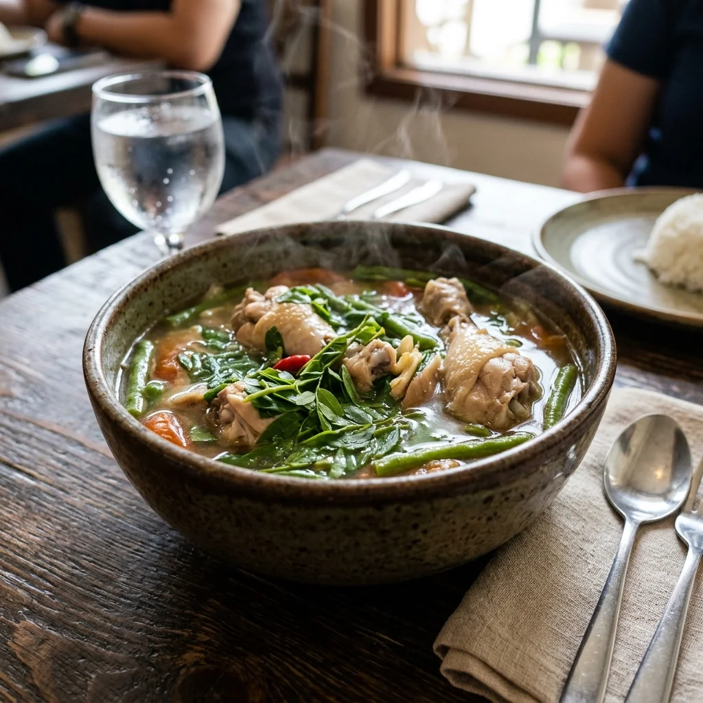 Sinampalukang Manok - nutrition facts and calorie information