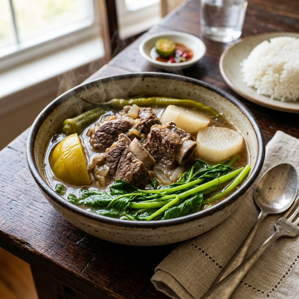 Sinigang Na Baka - nutrition facts and calorie information