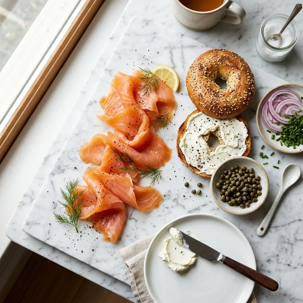 Smoked Salmon - nutrition facts and calorie information