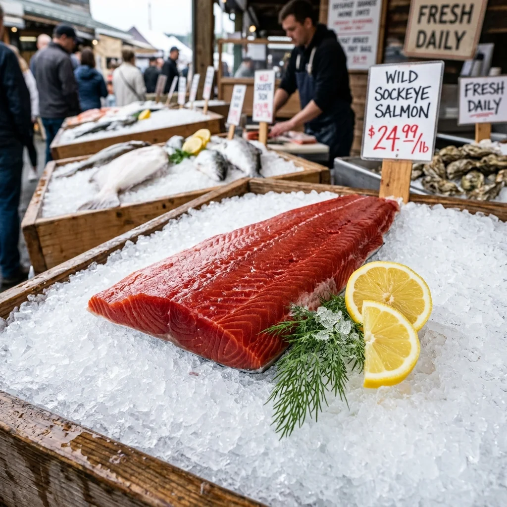 Sockeye Salmon - nutrition facts and calorie information