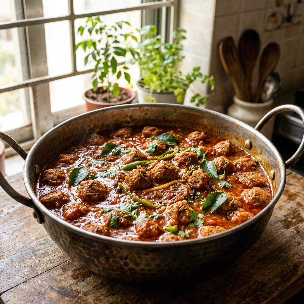 Soyabean Curry - nutrition facts and calorie information