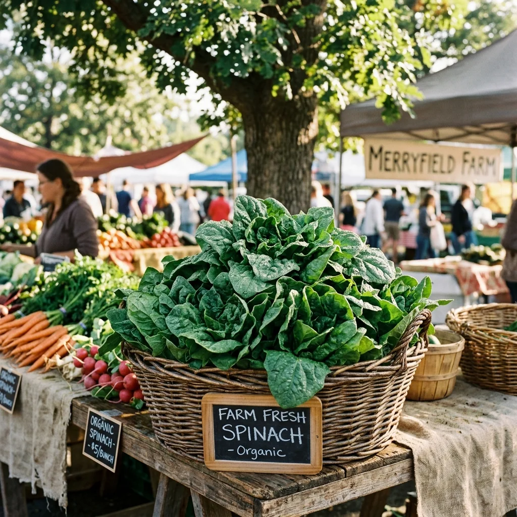 Spinach - nutrition facts and calorie information