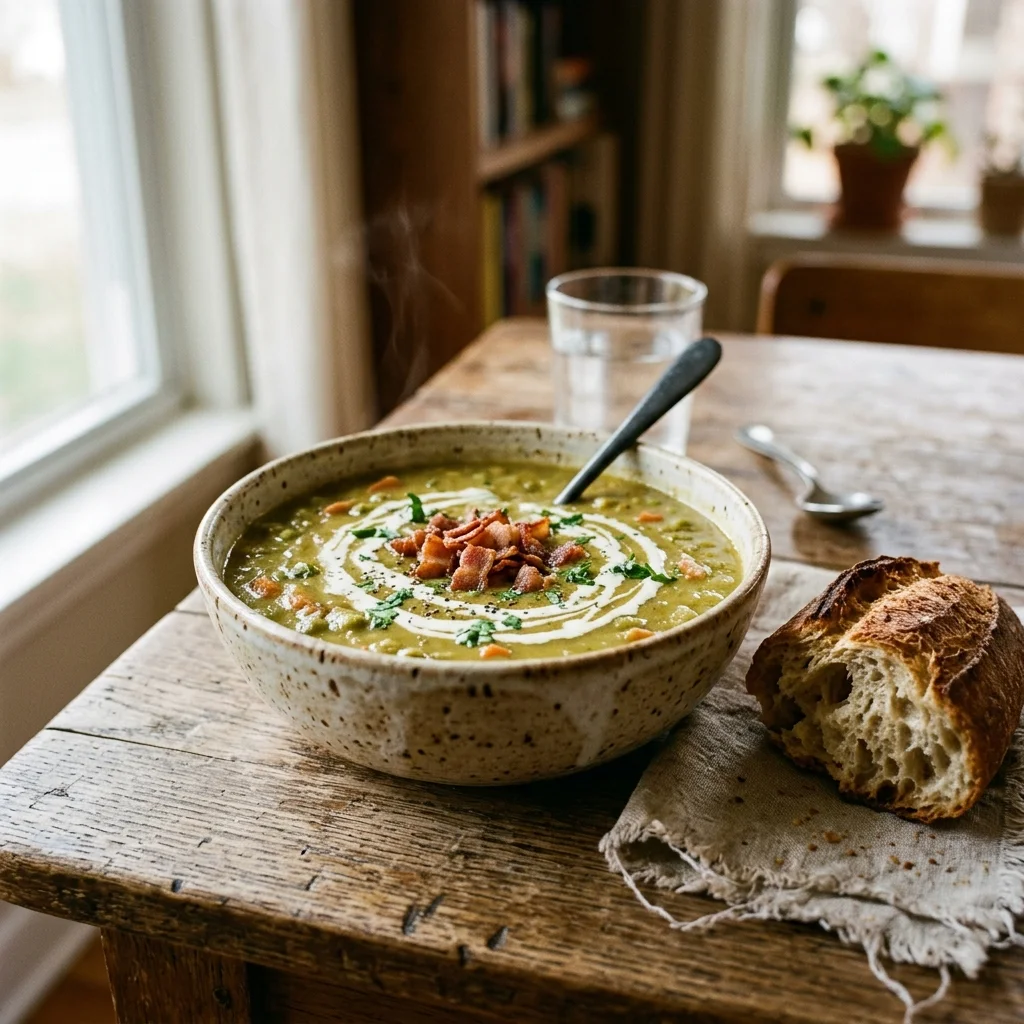 Split Pea Soup - nutrition facts and calorie information