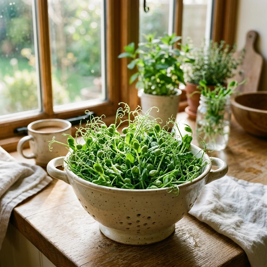 Sprouted Peas - nutrition facts and calorie information