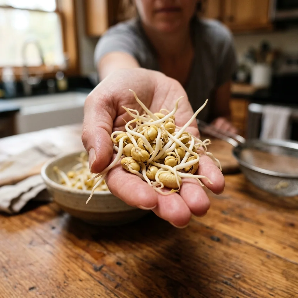 Sprouted Soybeans - nutrition facts and calorie information