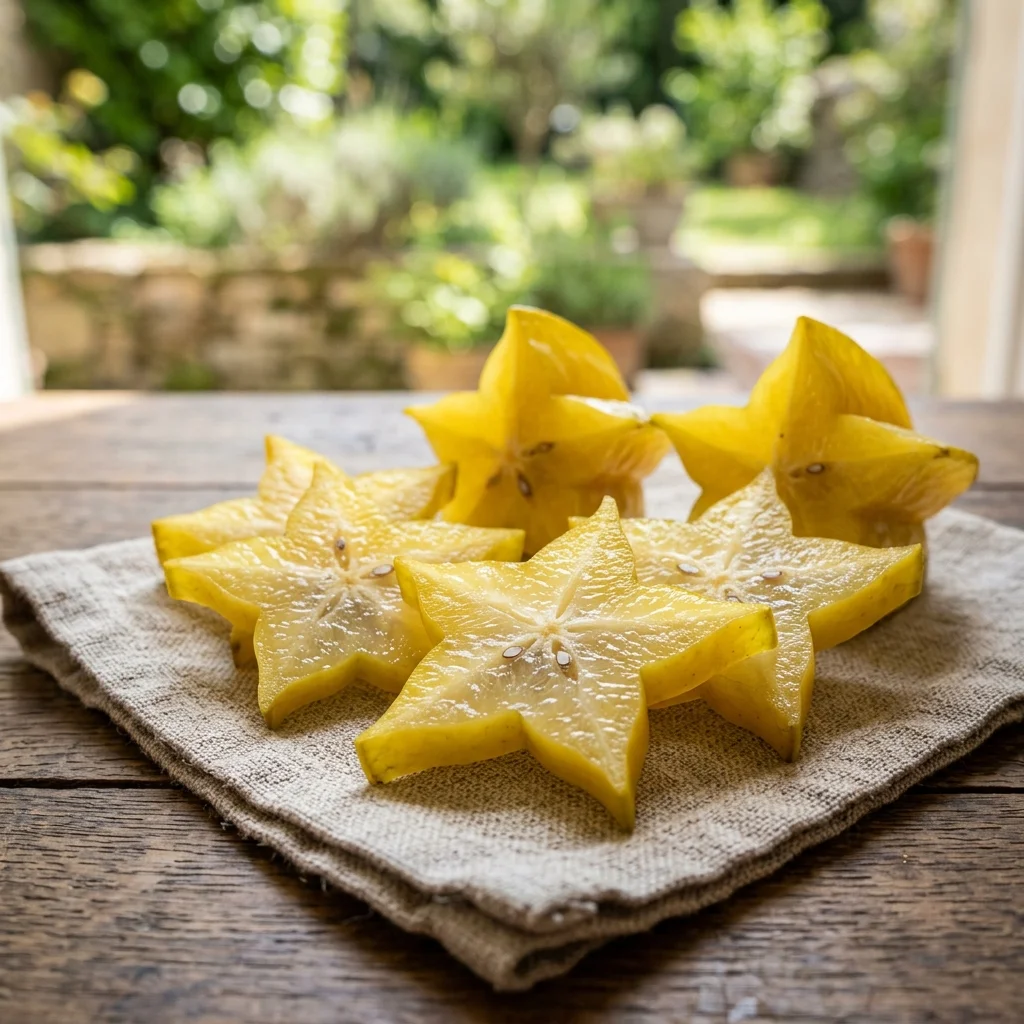 Starfruit - nutrition facts and calorie information
