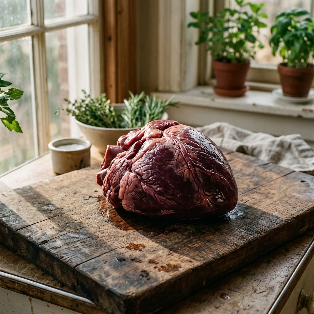 Steller Sea Lion Heart - nutrition facts and calorie information