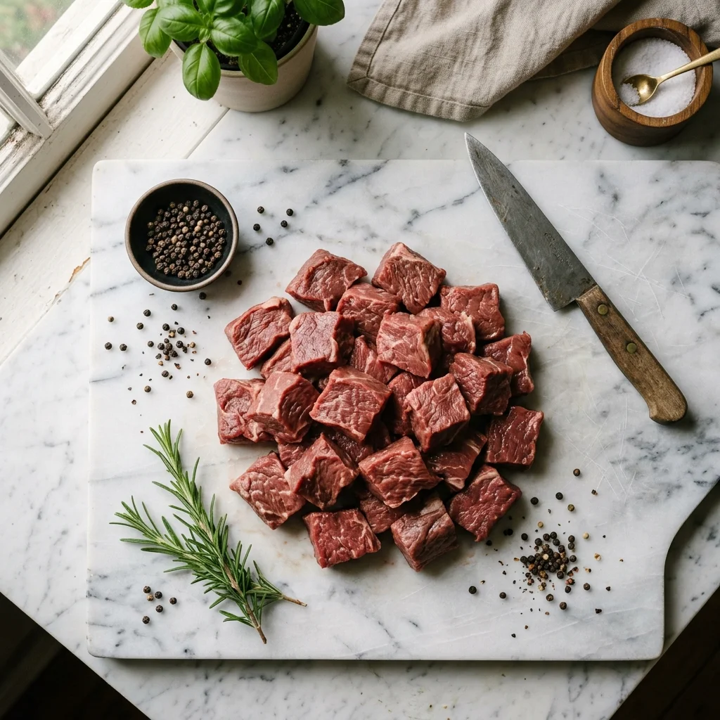 Stew Meat - nutrition facts and calorie information