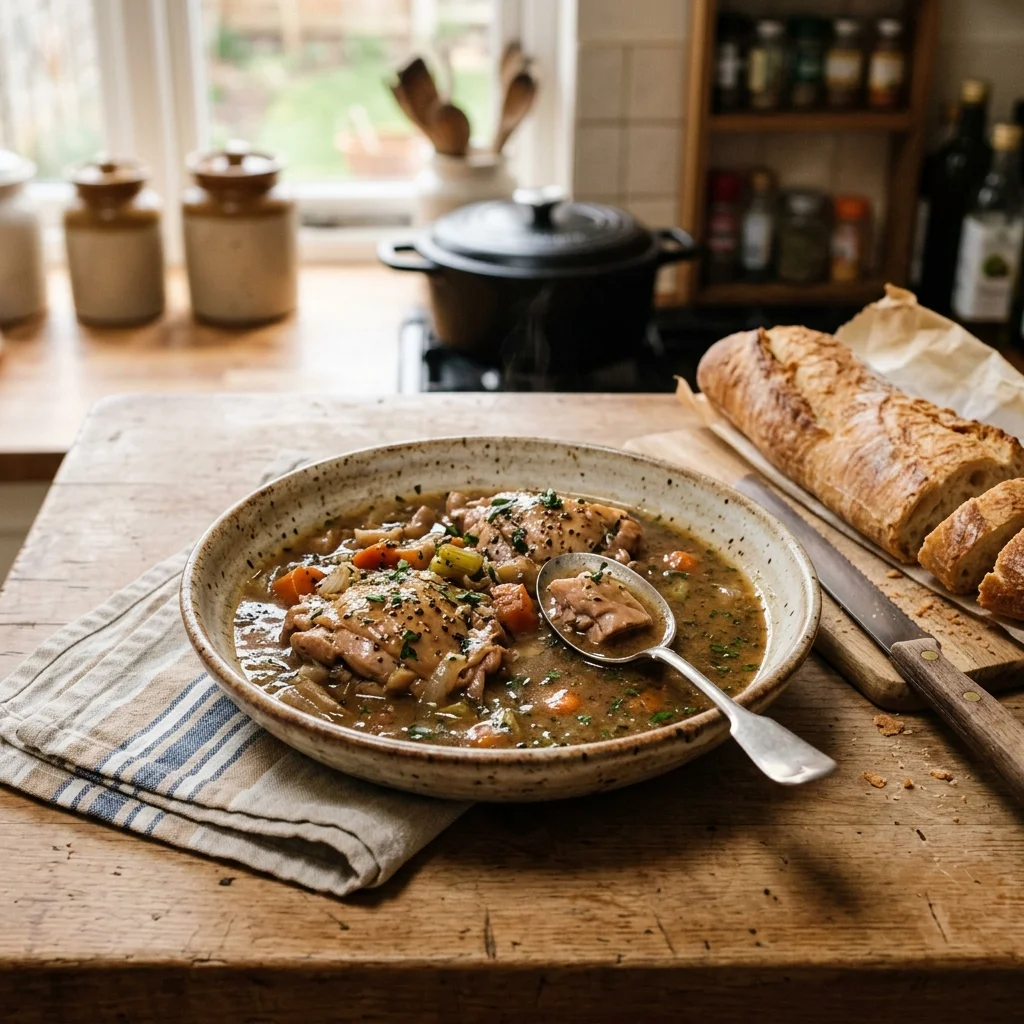 Stewed Chicken - nutrition facts and calorie information