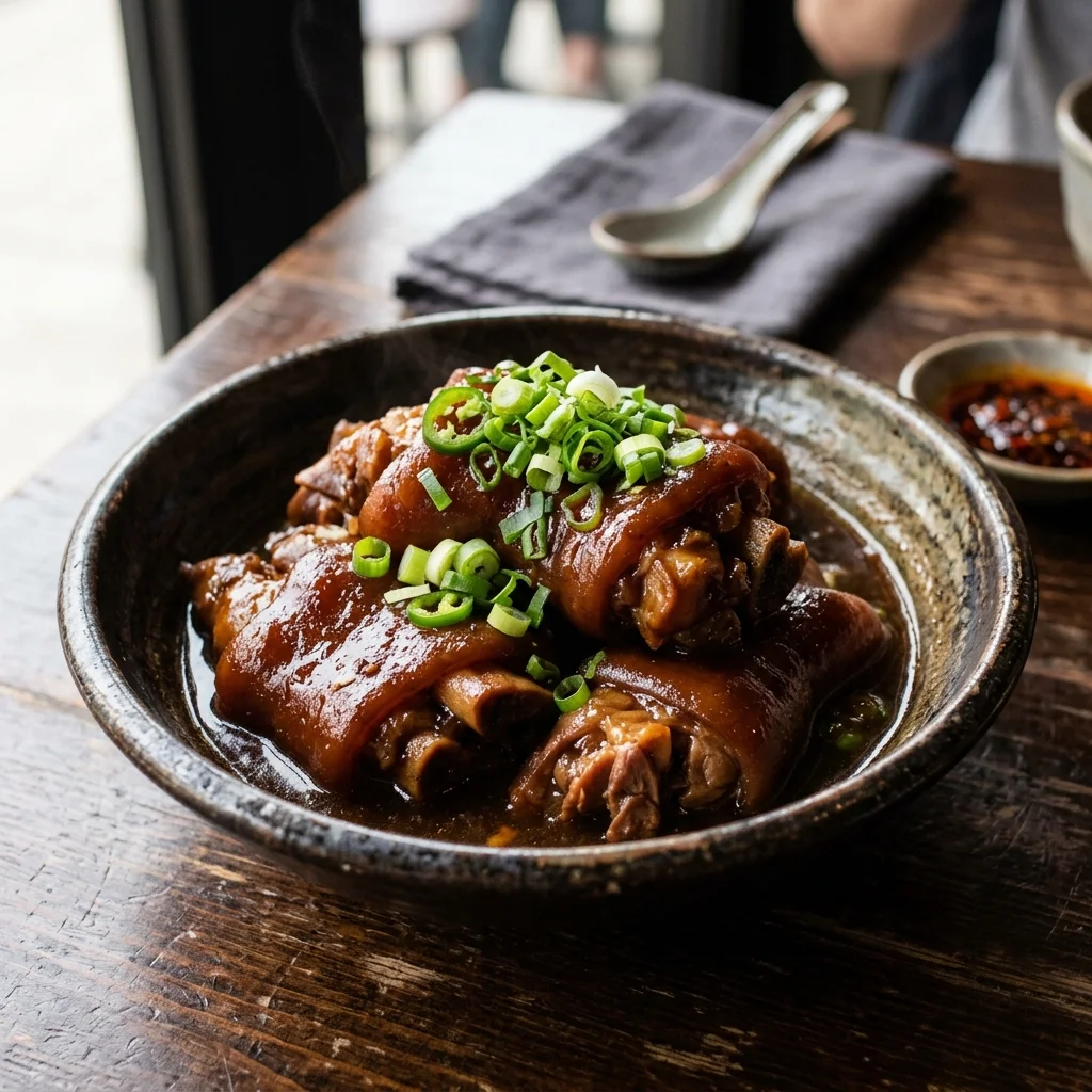 Stewed Pigs Feet - nutrition facts and calorie information