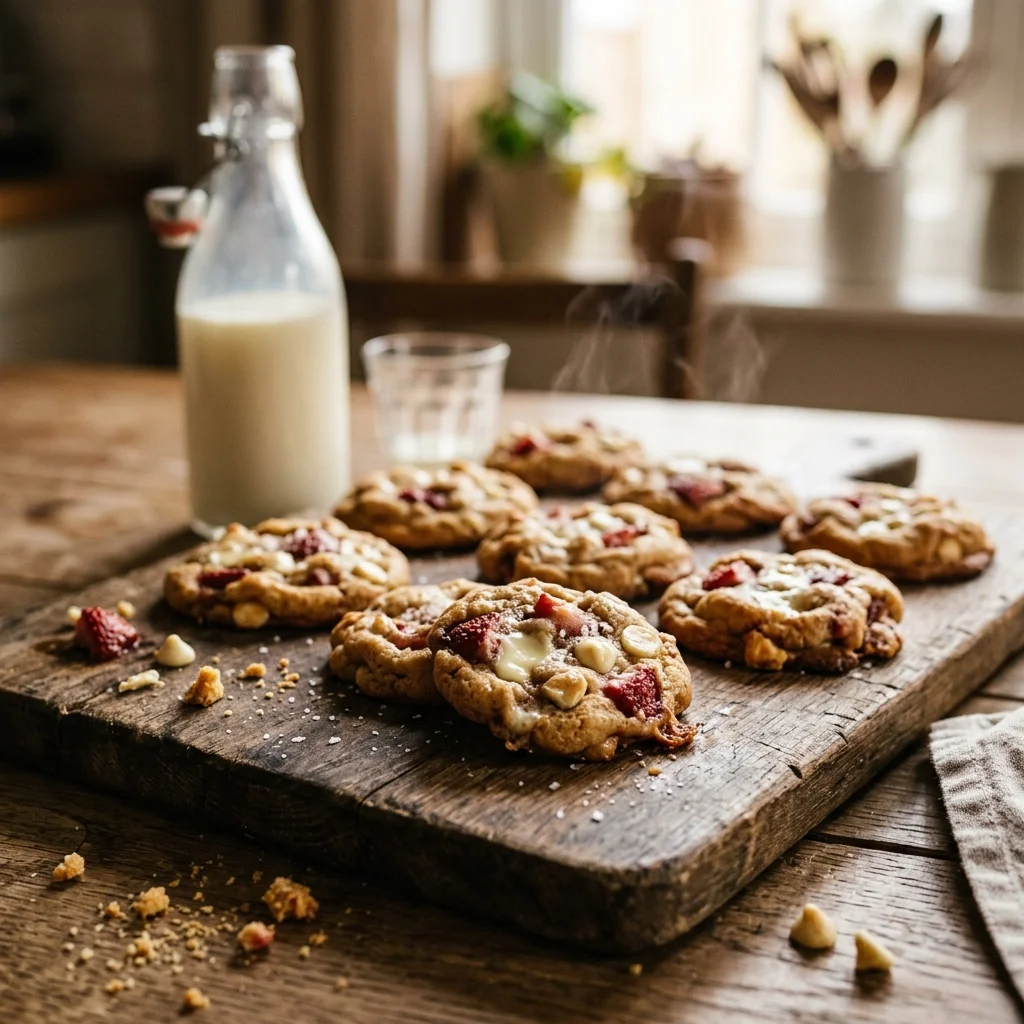 Strawberry Cookies - nutrition facts and calorie information