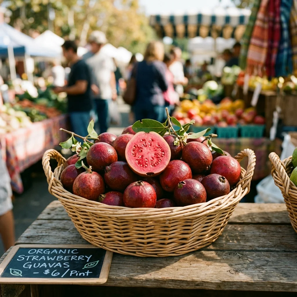 Strawberry Guava - nutrition facts and calorie information