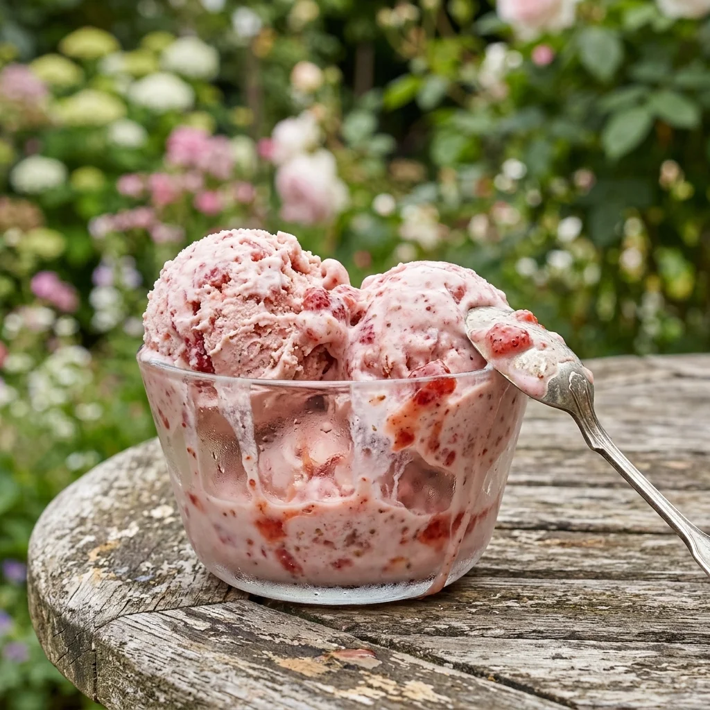 Strawberry Ice Cream - nutrition facts and calorie information