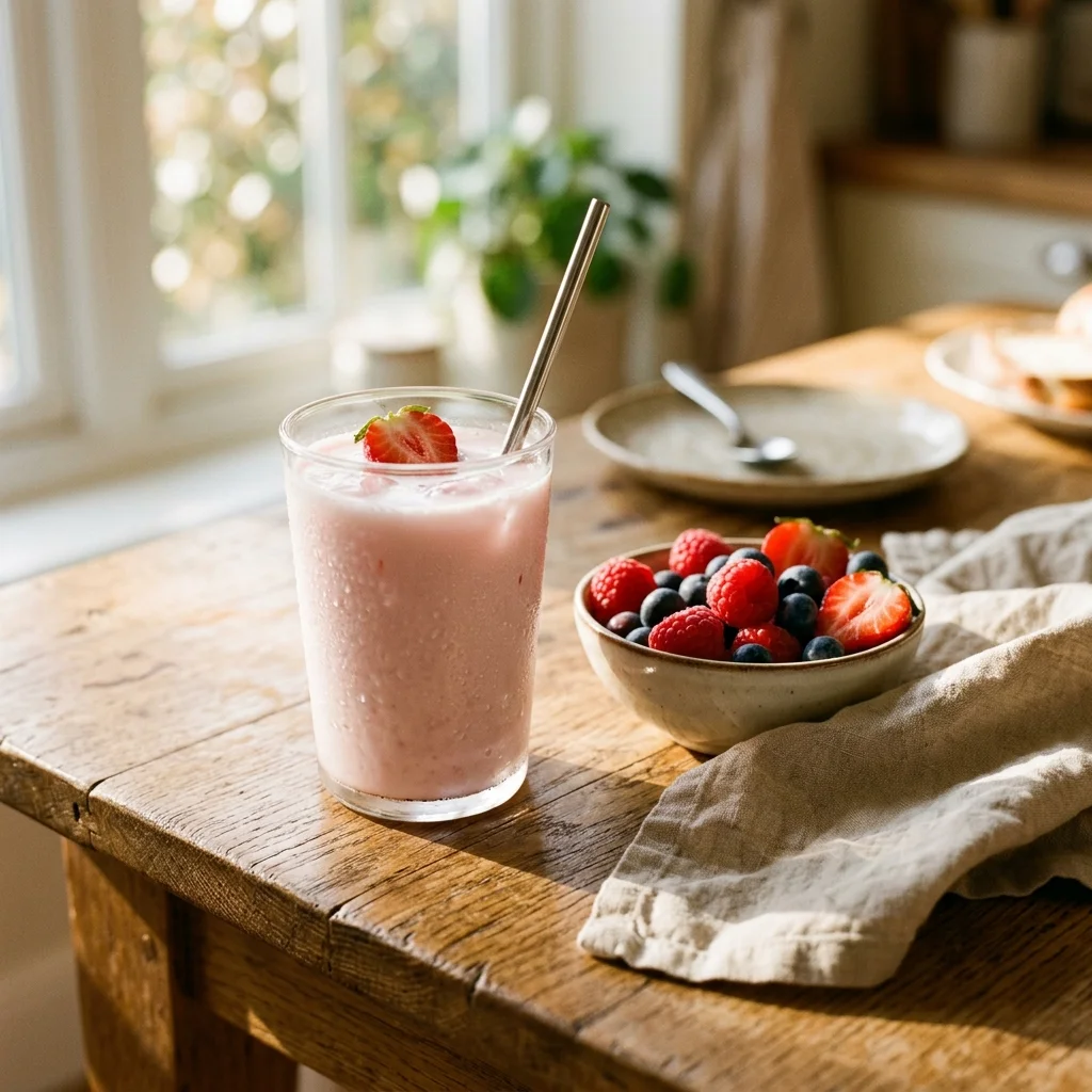 Strawberry Milk - nutrition facts and calorie information