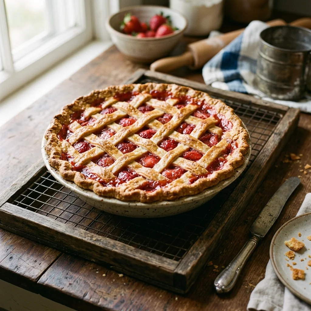 Strawberry Pie - nutrition facts and calorie information