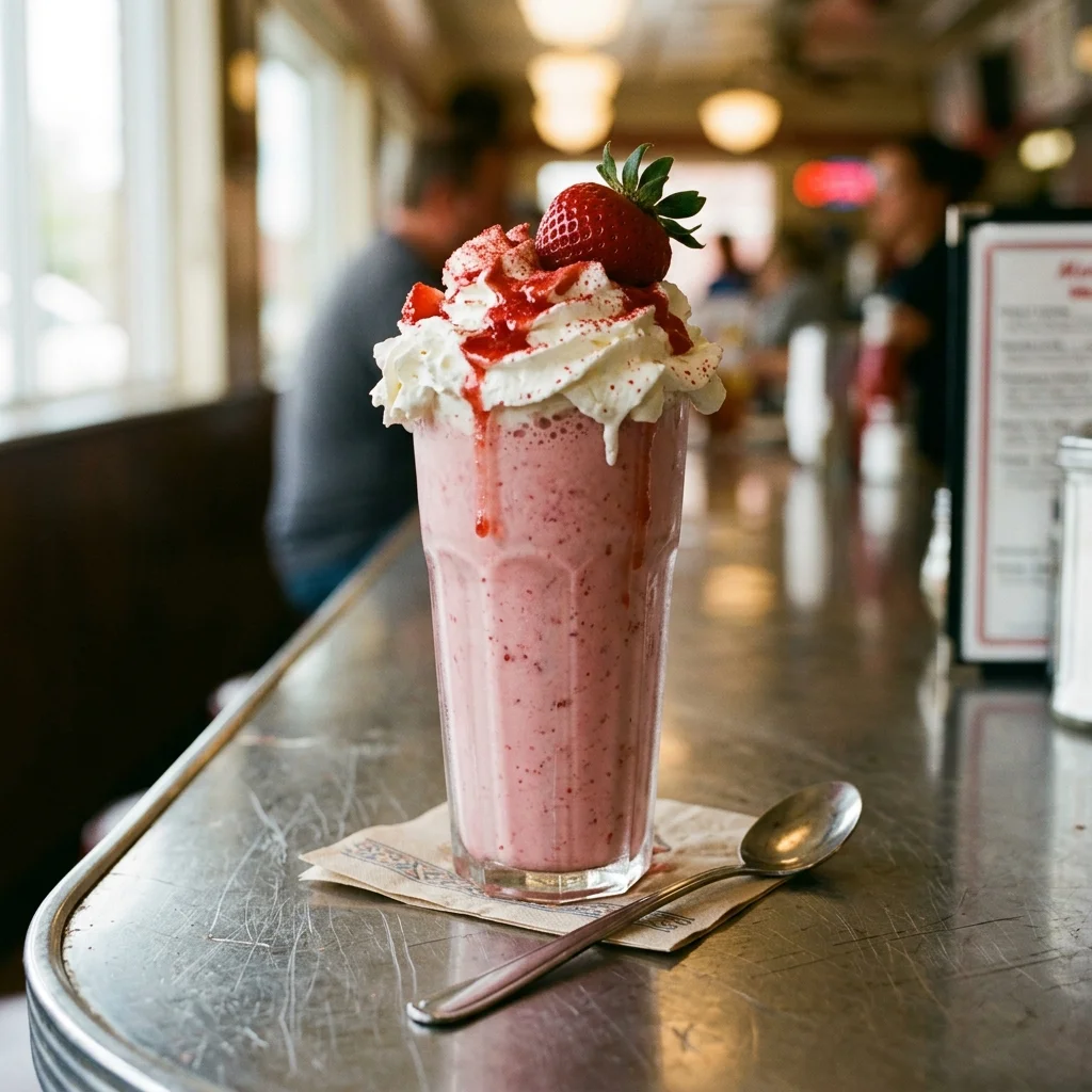 Strawberry Shake - nutrition facts and calorie information