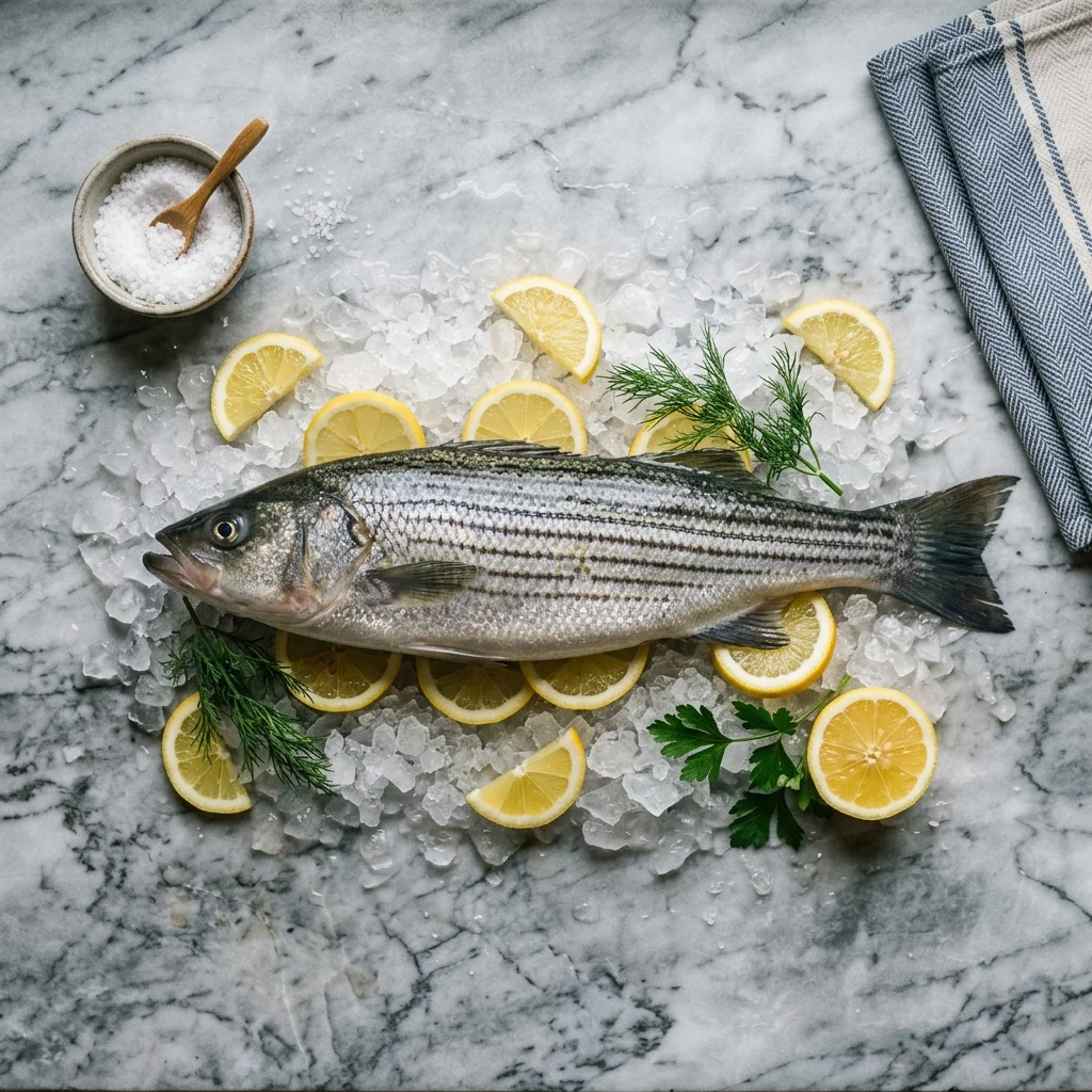Striped Bass - nutrition facts and calorie information