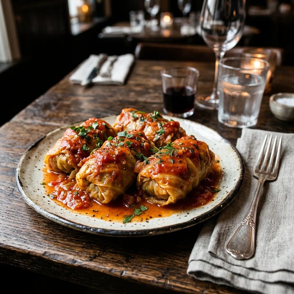 Stuffed Cabbage - nutrition facts and calorie information