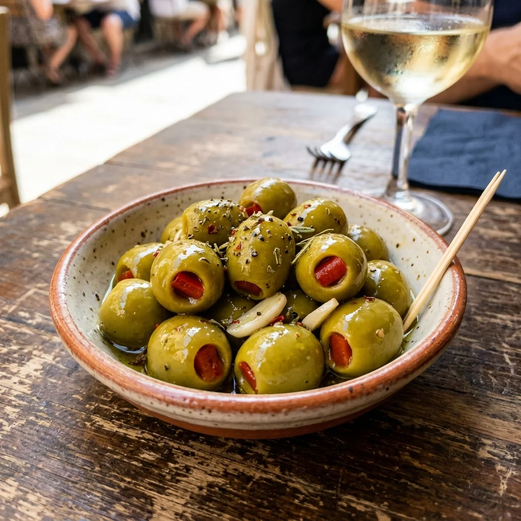 Stuffed Olives - nutrition facts and calorie information