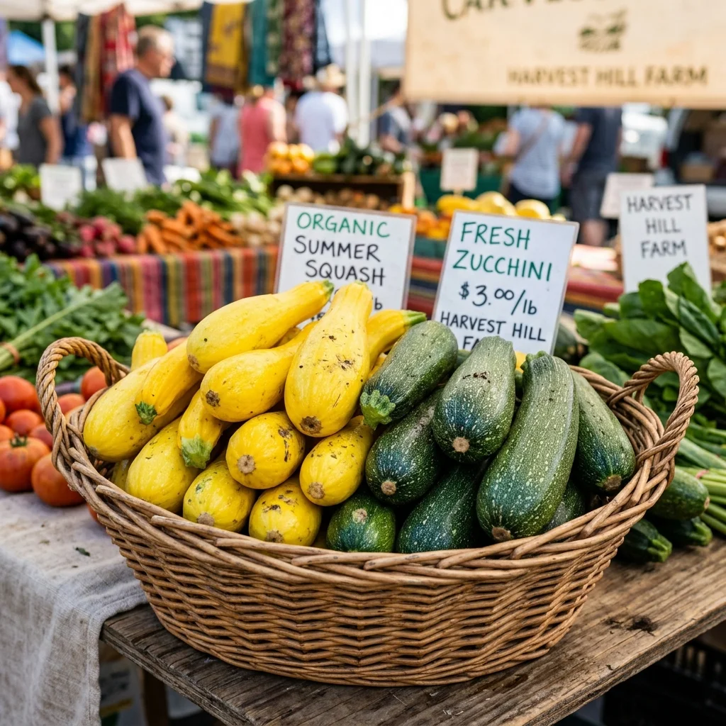 Summer Squash - nutrition facts and calorie information