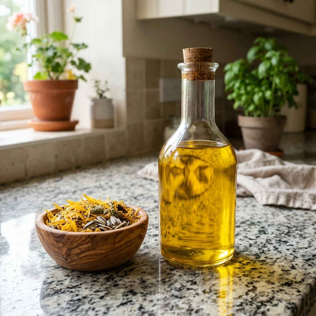 Sunflower Oil - nutrition facts and calorie information