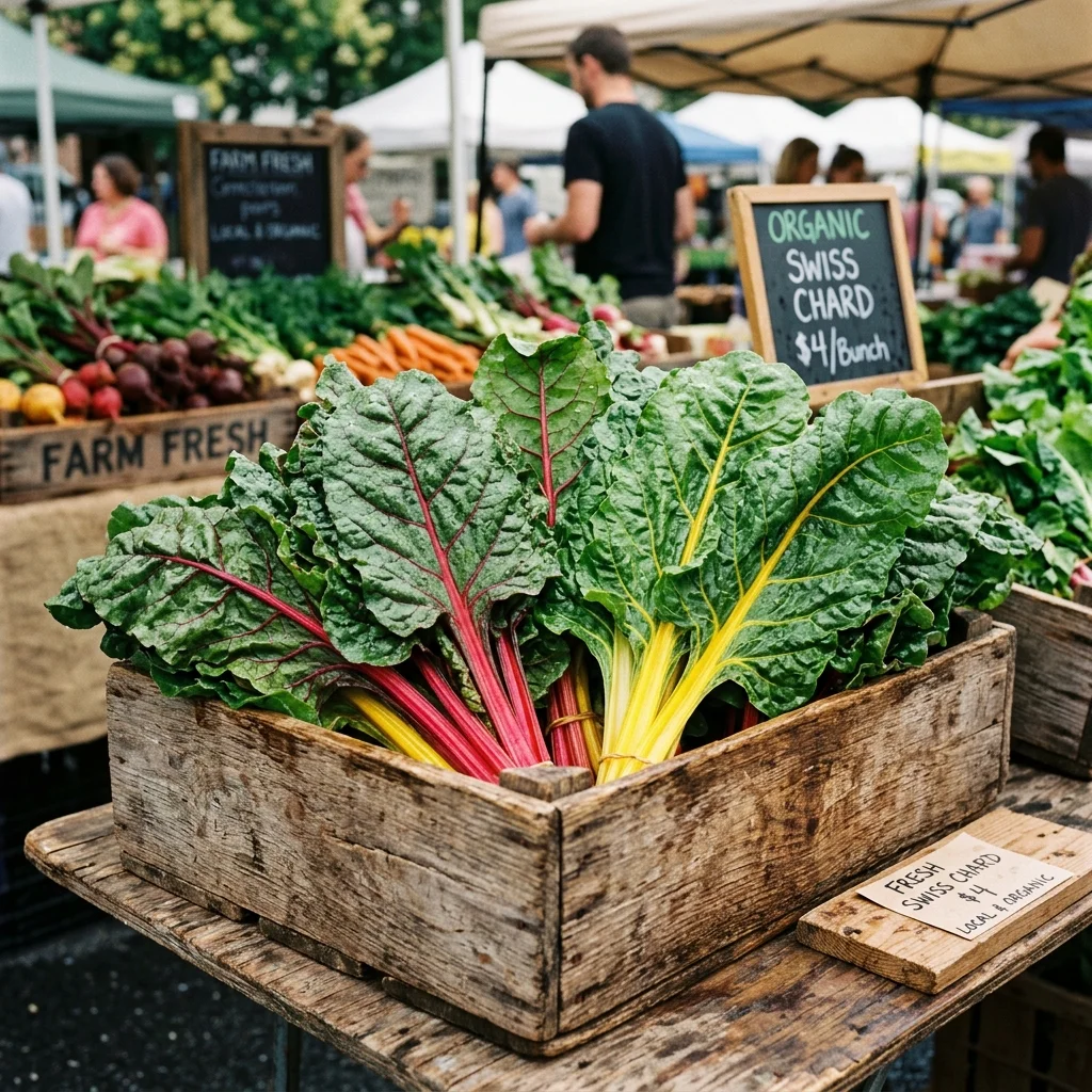 Swiss Chard - nutrition facts and calorie information