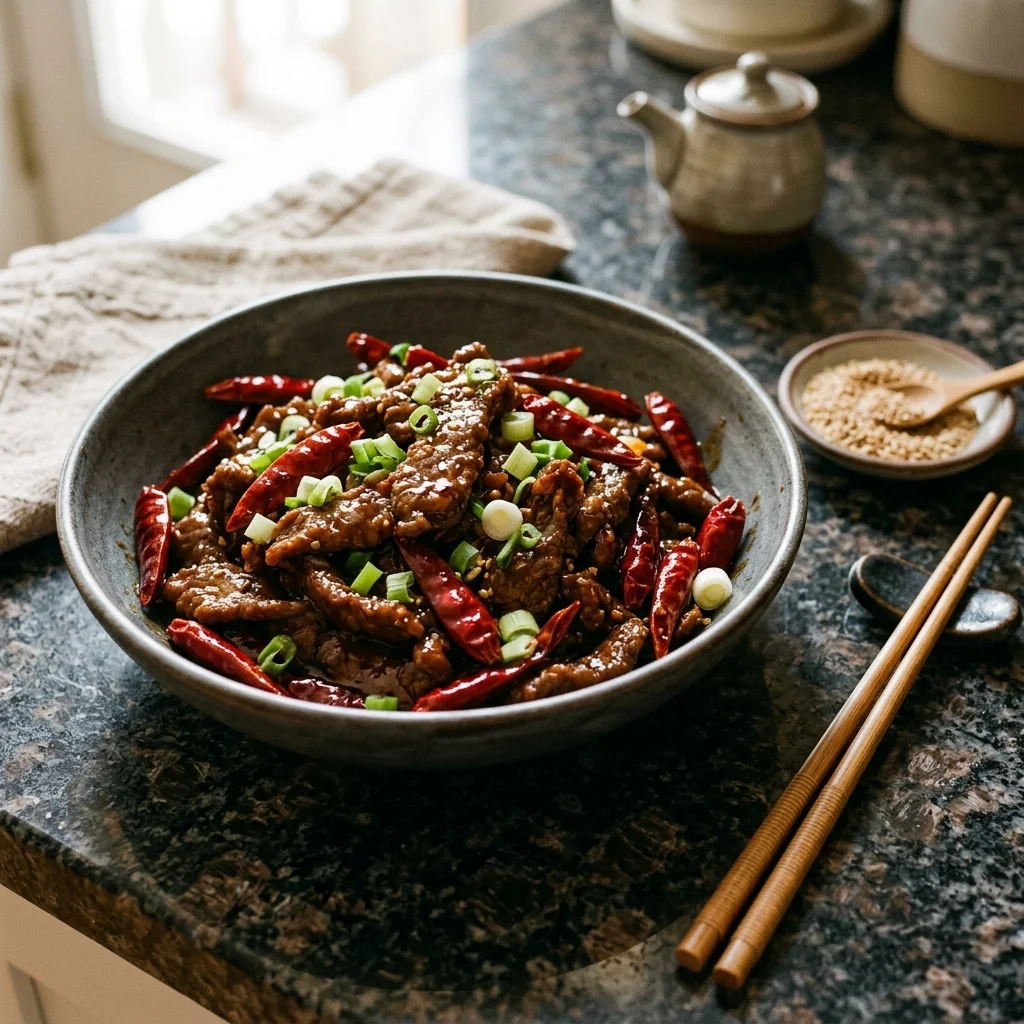Szechuan Beef - nutrition facts and calorie information