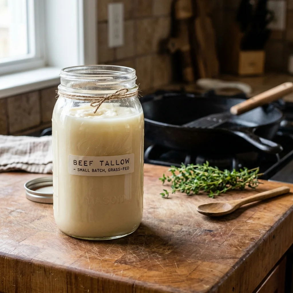 Tallow - nutrition facts and calorie information