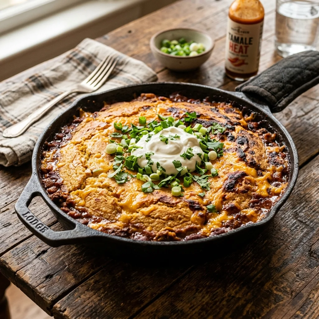 Tamale Casserole - nutrition facts and calorie information