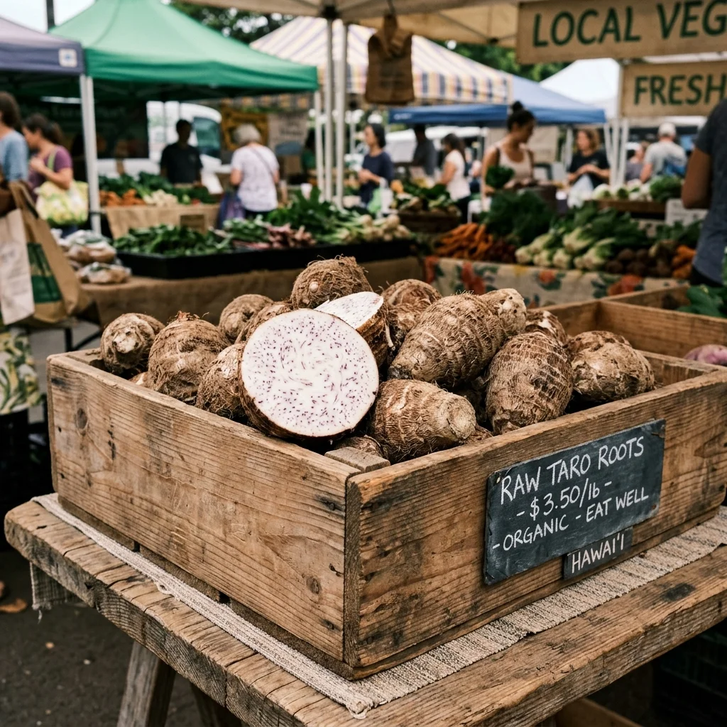 Taro - nutrition facts and calorie information