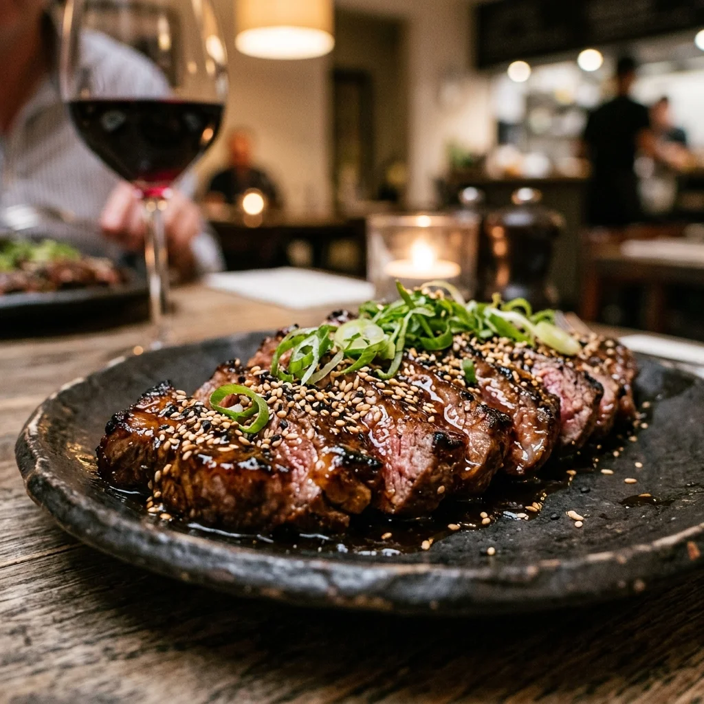 Teriyaki Steak - nutrition facts and calorie information