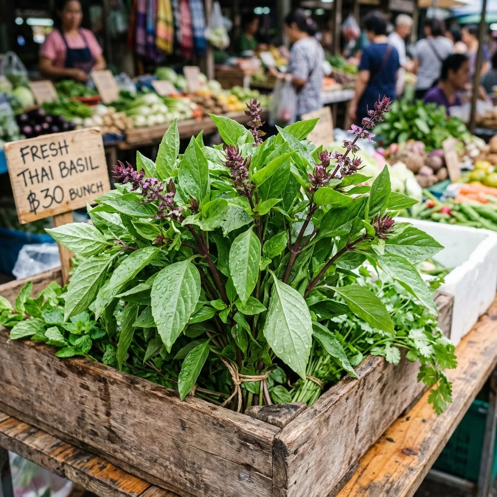 Thai Basil - nutrition facts and calorie information