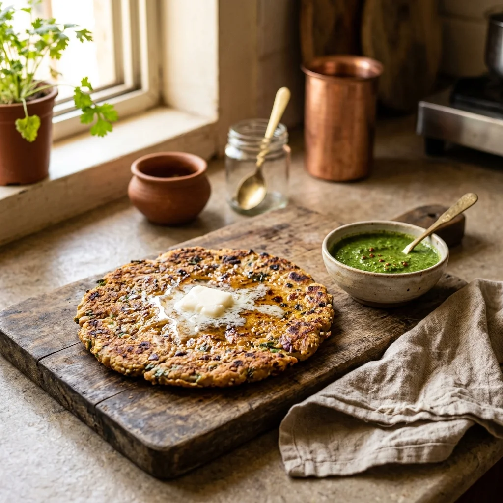 Thalipeeth - nutrition facts and calorie information
