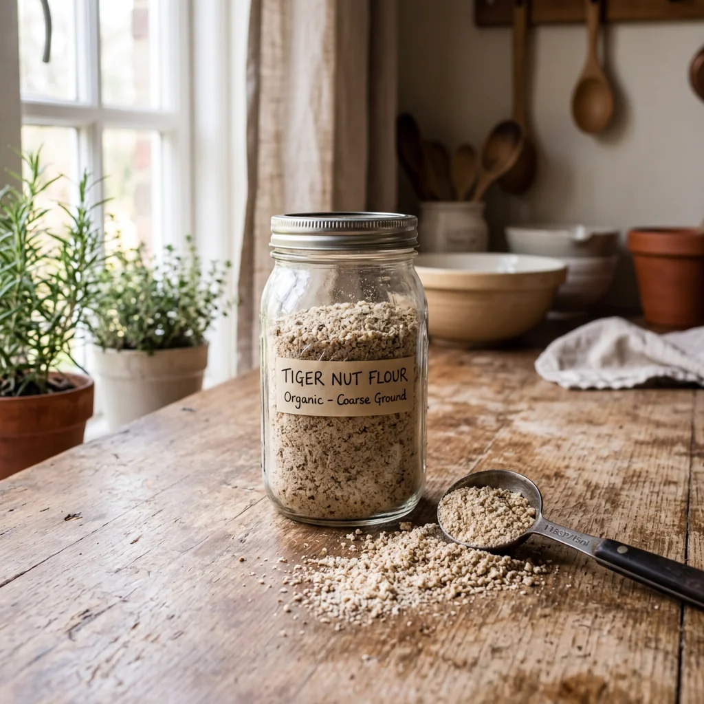 Tiger Nut Flour - nutrition facts and calorie information