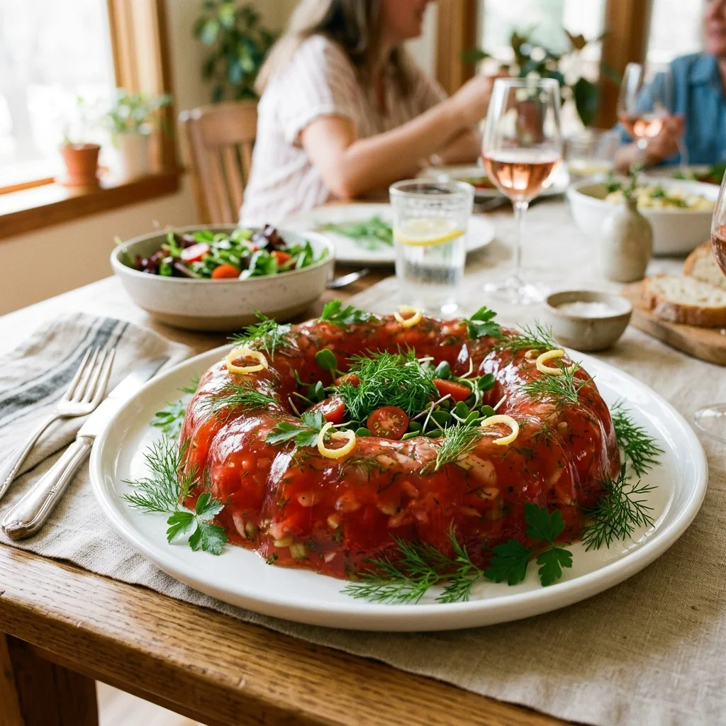 Tomato Aspic - nutrition facts and calorie information