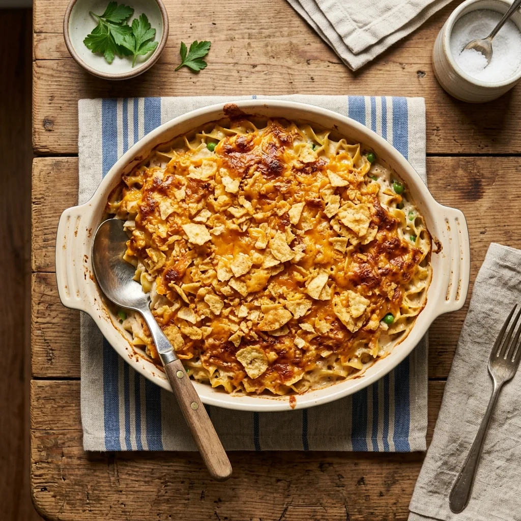 Tuna Casserole - nutrition facts and calorie information