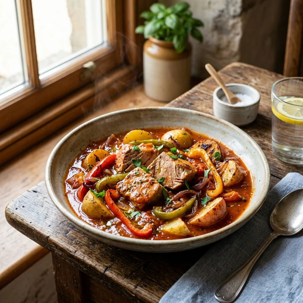 Tuna Mechado - nutrition facts and calorie information