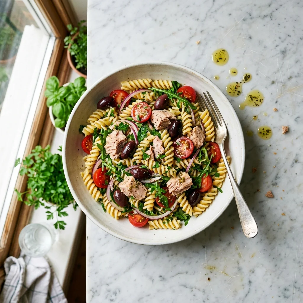 Tuna Pasta Salad - nutrition facts and calorie information