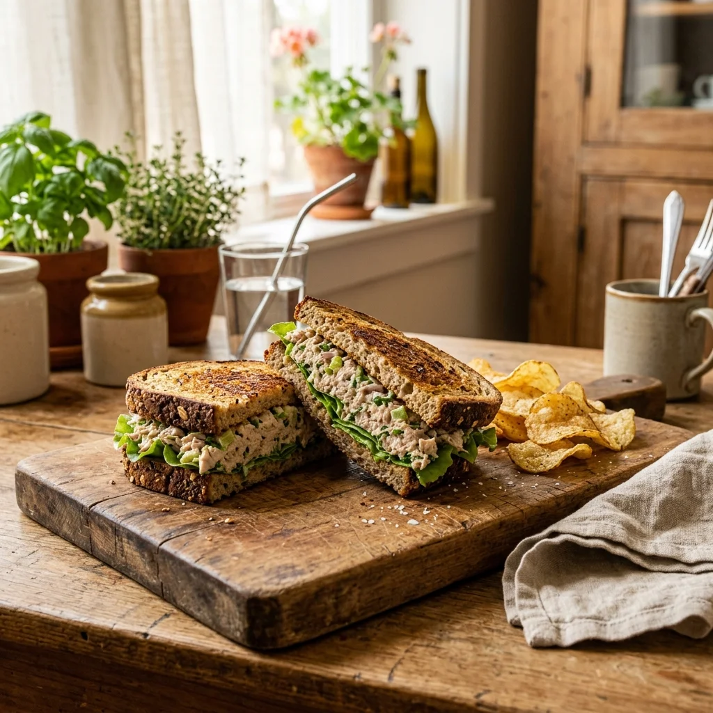 Tuna Sandwich - nutrition facts and calorie information