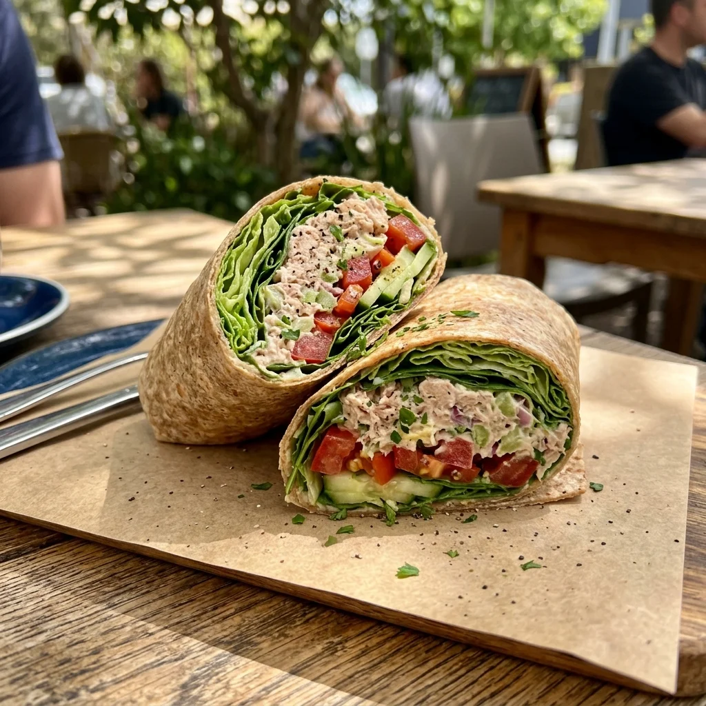 Tuna Wrap - nutrition facts and calorie information