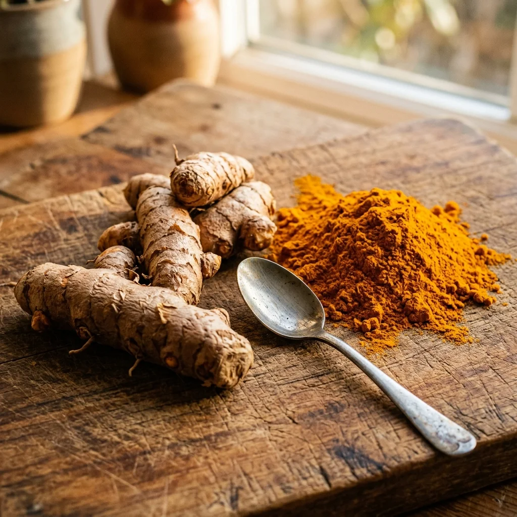 Turmeric - nutrition facts and calorie information
